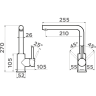 Смеситель OMOIKIRI NAKAGAWA-BE-P латунь/ваниль 4974308